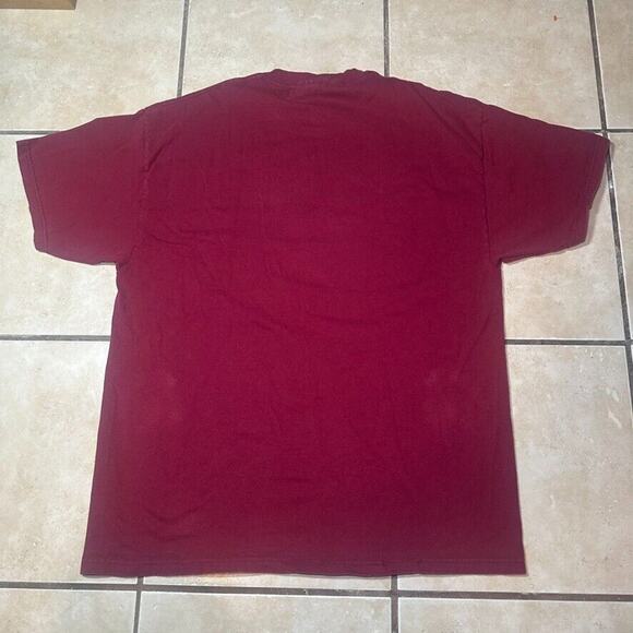 Vintage 90s San Diego Zoo Huamei Panda Red Graphic Tee Mens Size XL Hanes Tag - Picture 5 of 5